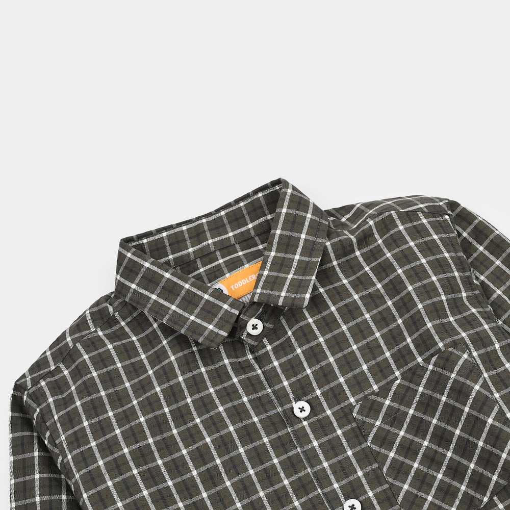 Boys Yarn Dyed Shirt (Broad Check)