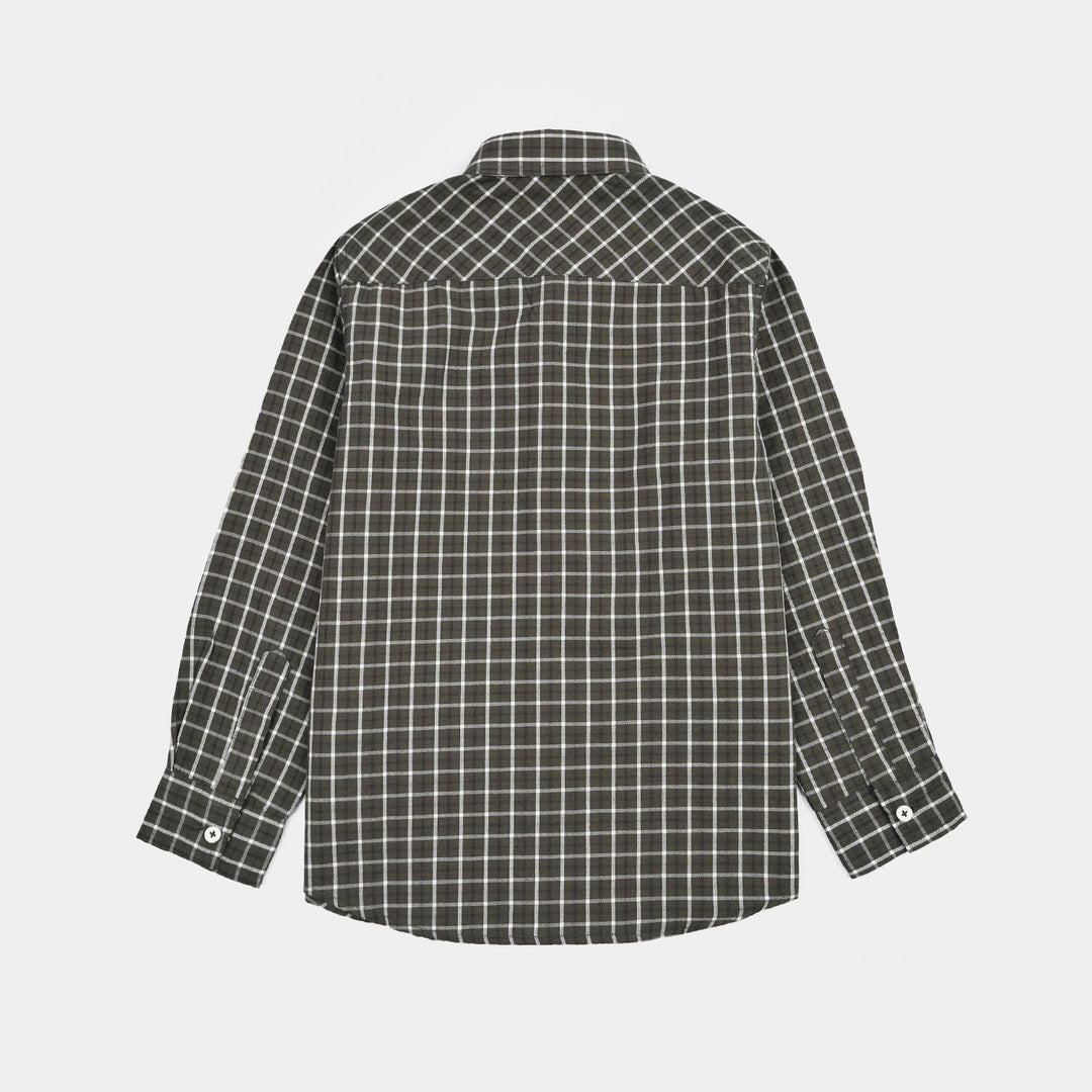 Boys Yarn Dyed Shirt (Broad Check)