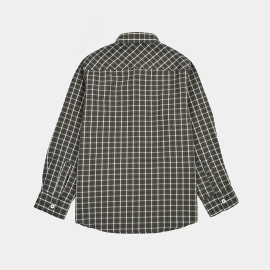 Boys Yarn Dyed Shirt (Broad Check)