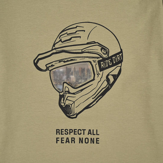 Boys Lycra Jersey T-Shirt H/S Respect All-GREEN