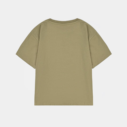 Boys Lycra Jersey T-Shirt H/S Respect All-GREEN