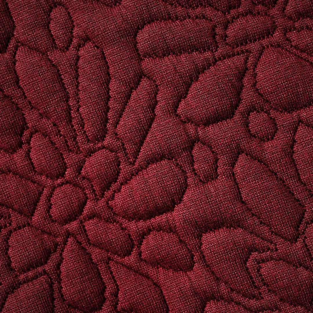 Girls Quilted Jacket Pattern-RED