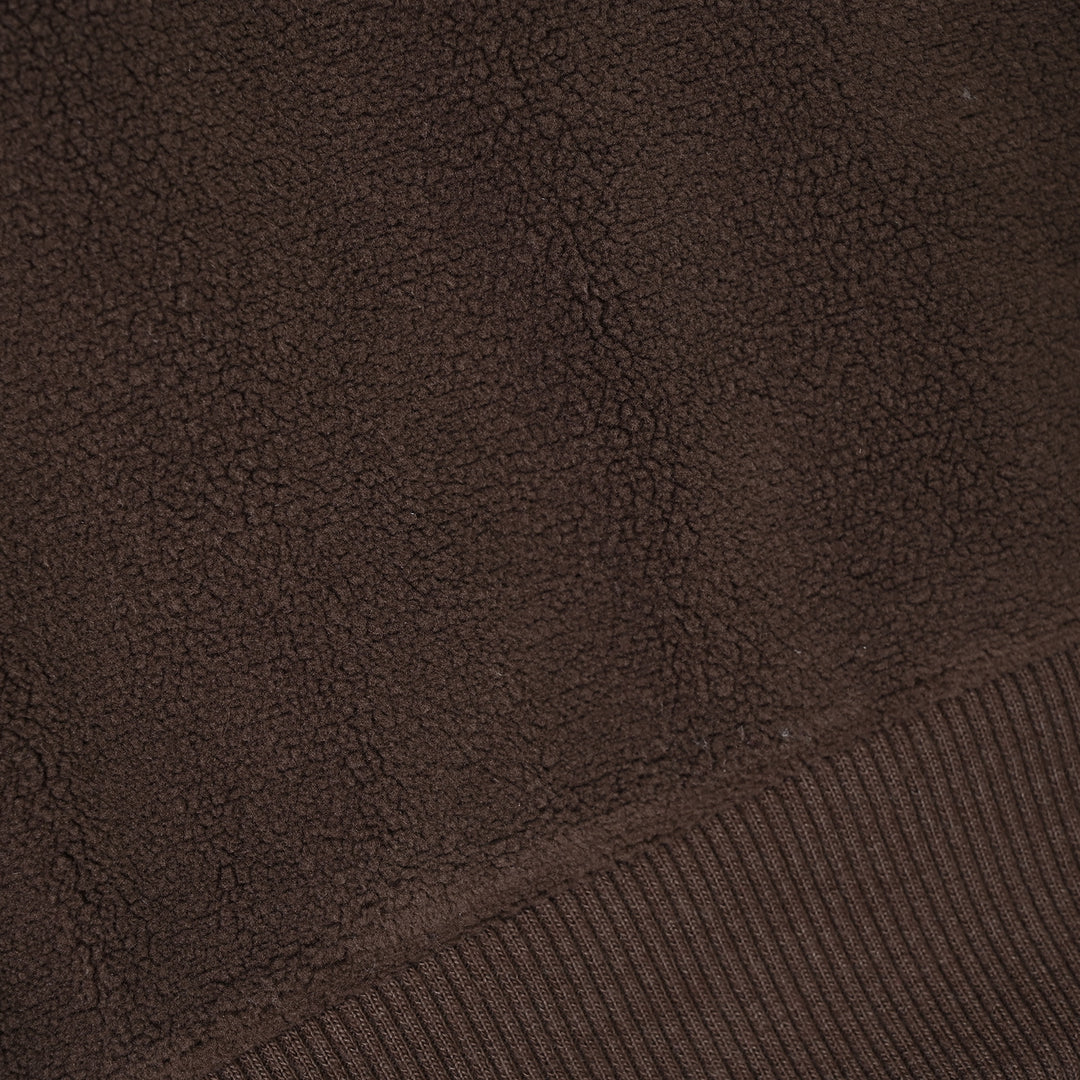 Boys Cotton Interlock 2 Pcs Suit Sport Club-BROWN