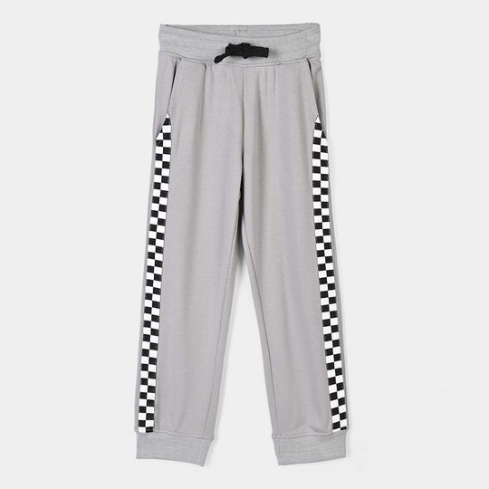 Boys Thermal 2Pcs Suit Hot Wheels-GREY