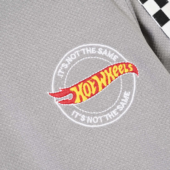 Boys Thermal 2Pcs Suit Hot Wheels-GREY