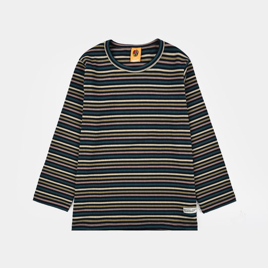 Boys 2x1 Rib T-Shirt F/S Your Imagination-Blue