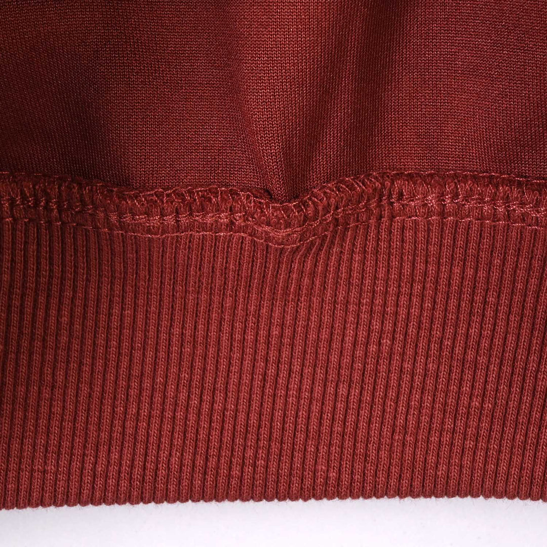 Girl Cotton Jersey 2 Pcs Suit Love  - Maroon