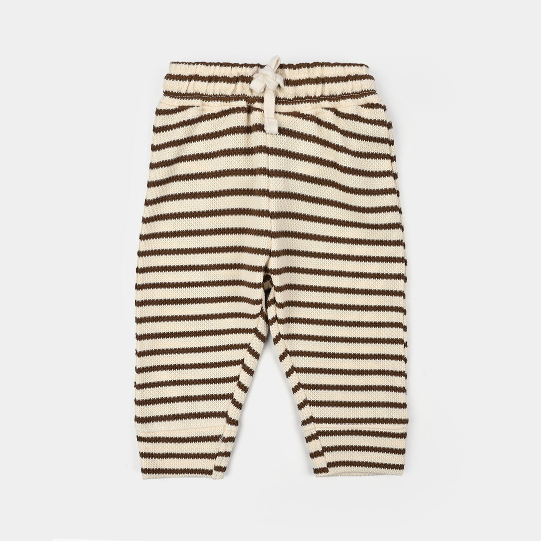 Infant Boys 2x1 Rib 2 Pcs Suit Hauling Alone - Stripes