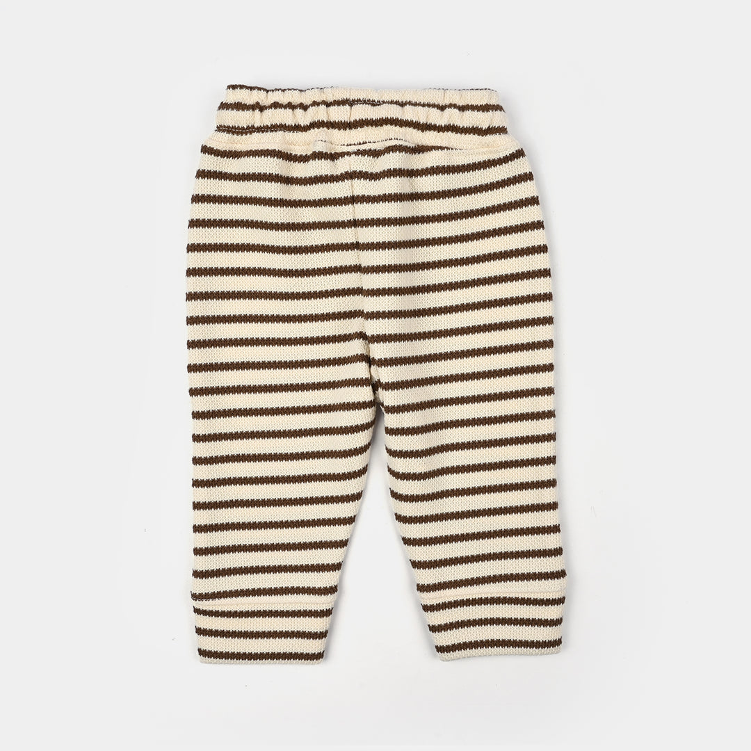 Infant Boys 2x1 Rib 2 Pcs Suit Hauling Alone - Stripes