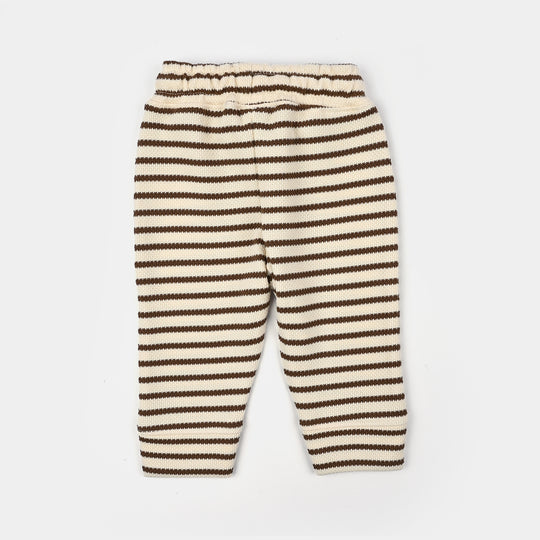 Infant Boys 2x1 Rib 2 Pcs Suit Hauling Alone - Stripes