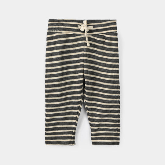 Infant Boys 2x1 Rib 2 Pcs Suit Little Legend - Grey