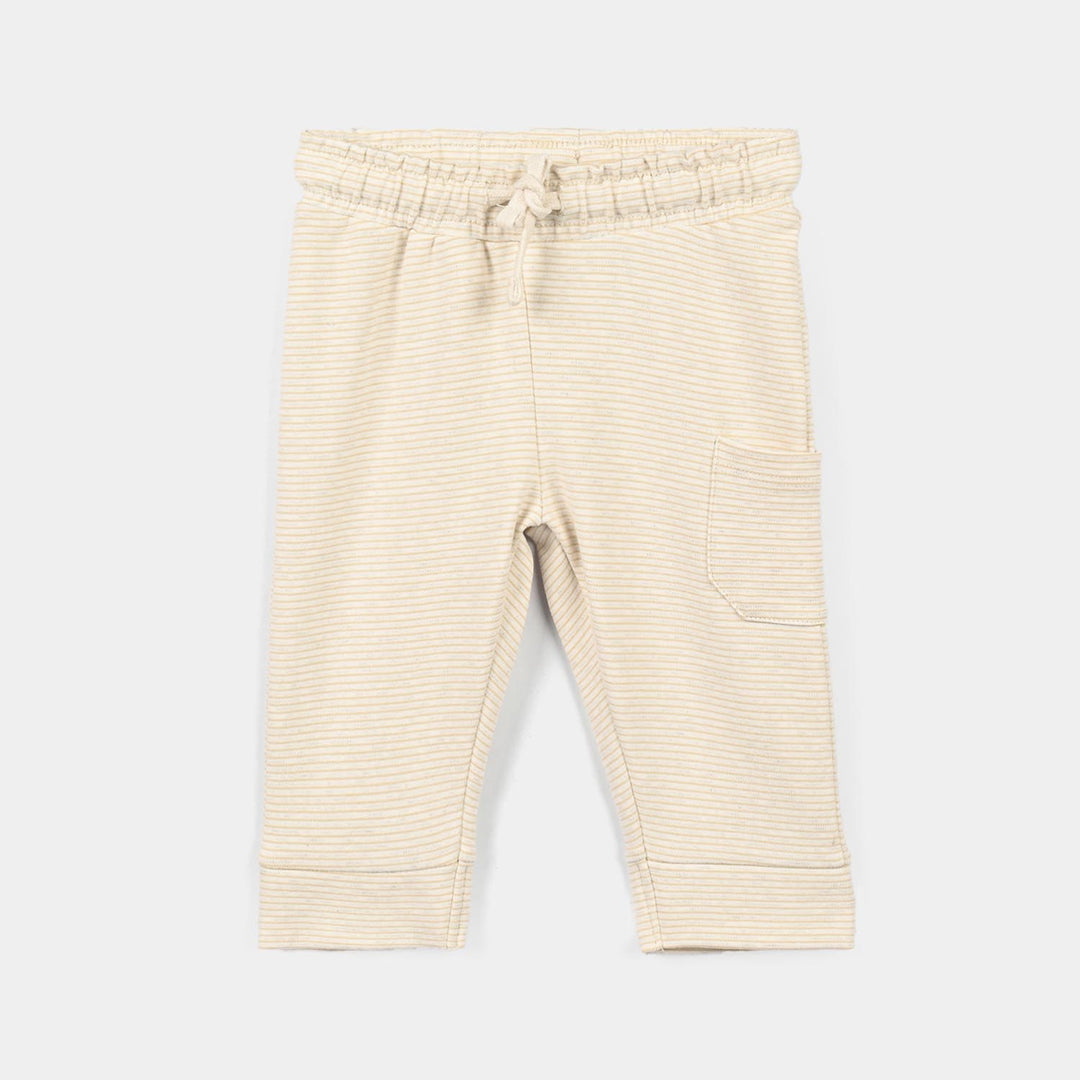 Infant Boys Yarn Dyed 2Pcs Suit Little Explorer-Off.White
