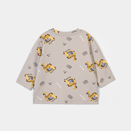 Infant Boys Cotton Interlock 2Pcs Suit Little Worker