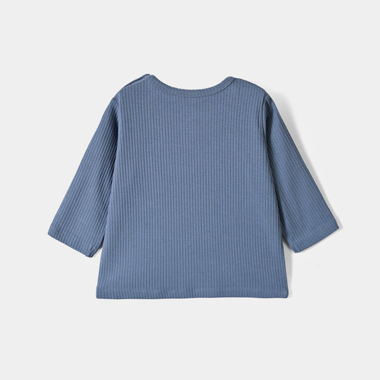 Infant Boys Lycra Jersey T-Shirt Mini Champ-BLUE