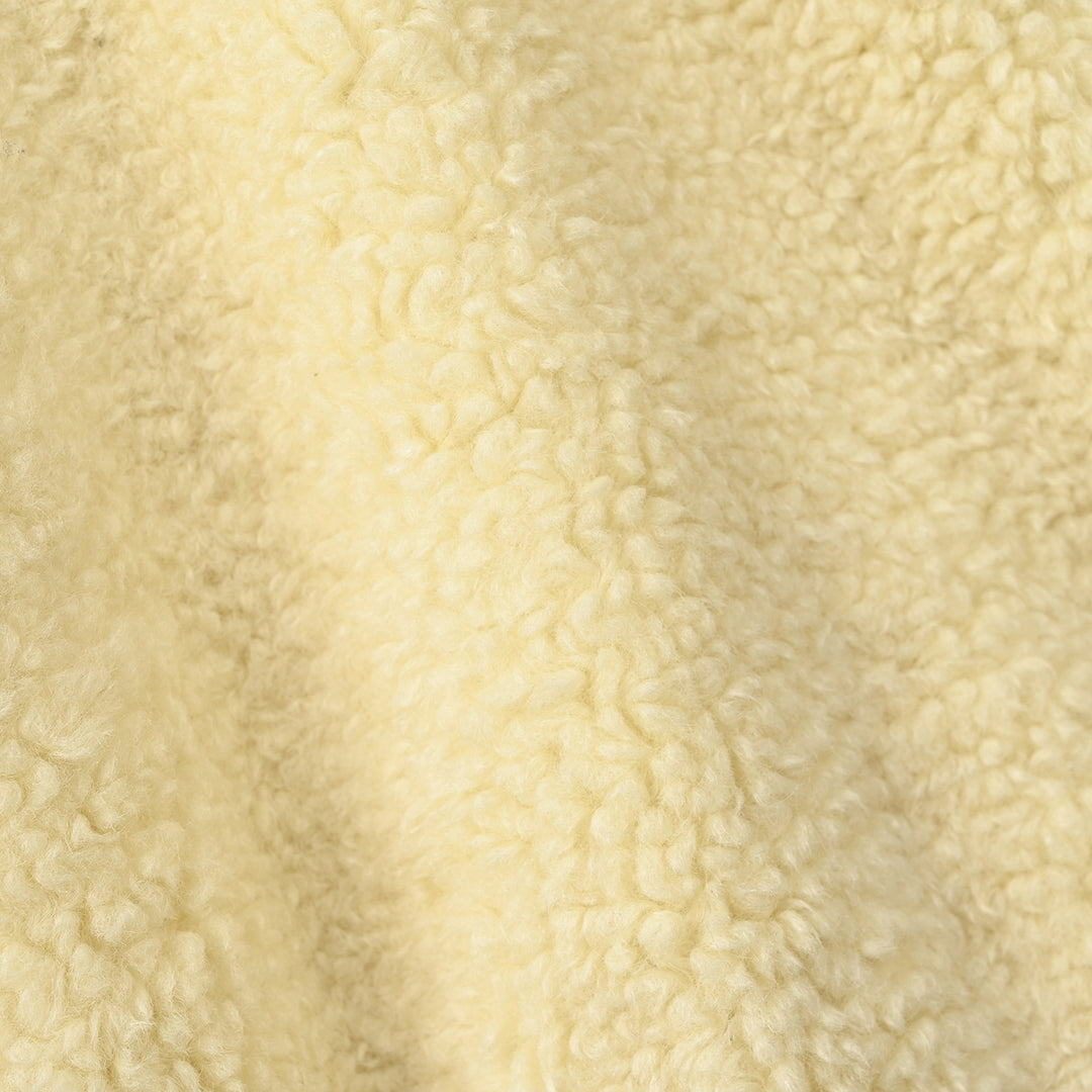 Infant Girls Sherpa 2Pcs Suit Duck-Yellow