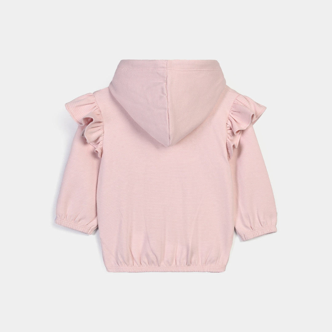 Infant Girls Cotton Jersey 2Pcs Suit Bunny-Pink