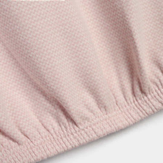 Infant Girls Cotton Jersey 2Pcs Suit Bunny-Pink