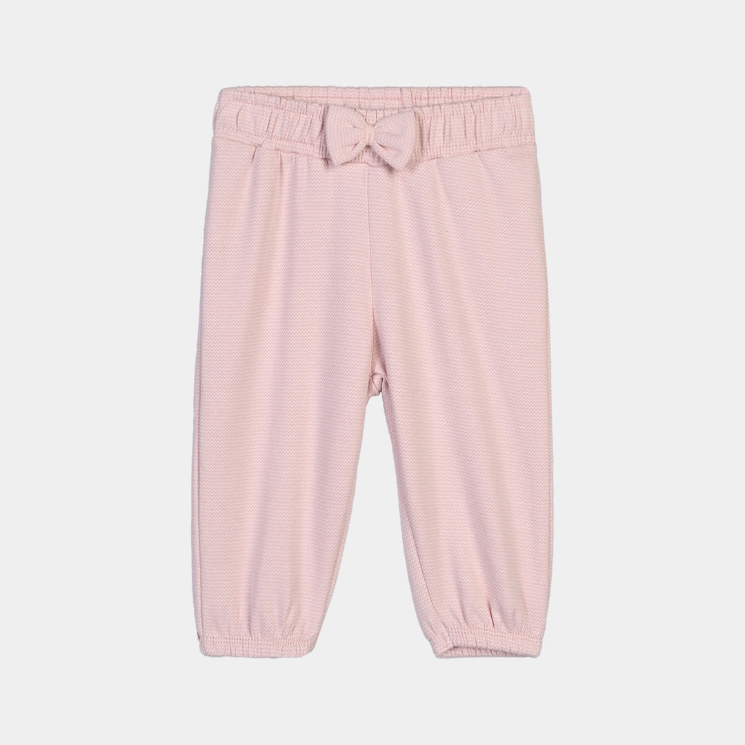 Infant Girls Cotton Jersey 2Pcs Suit Bunny-Pink