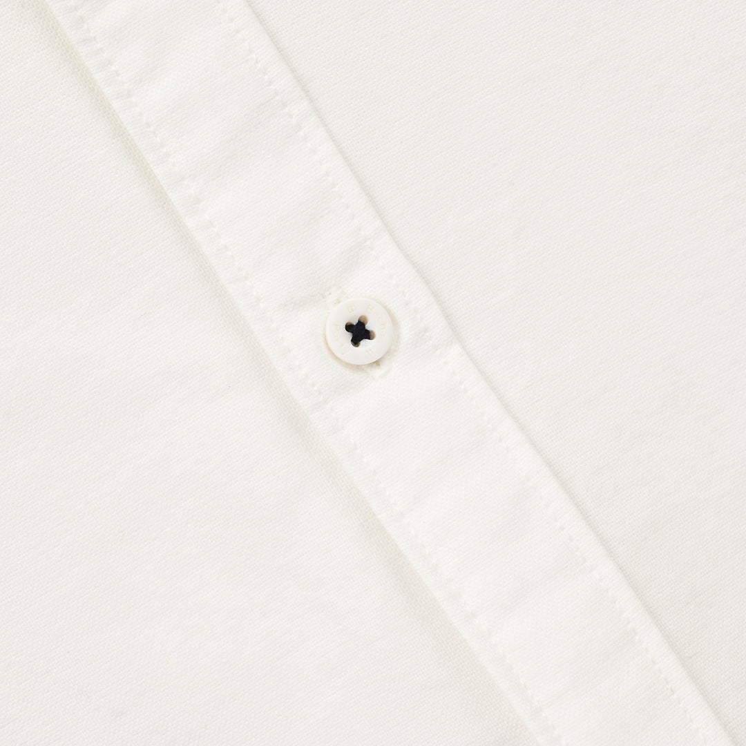 Boys Oxford Shirt F/S (Antique)-White