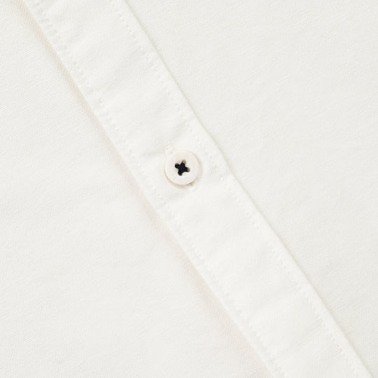 Boys Oxford Shirt F/S (Antique)-White
