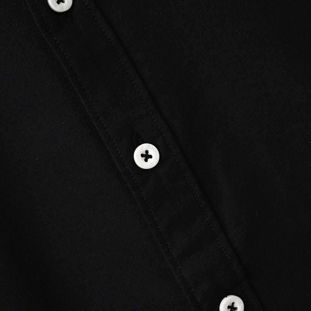 Boys Oxford Shirt F/S (Jet)-BLACK