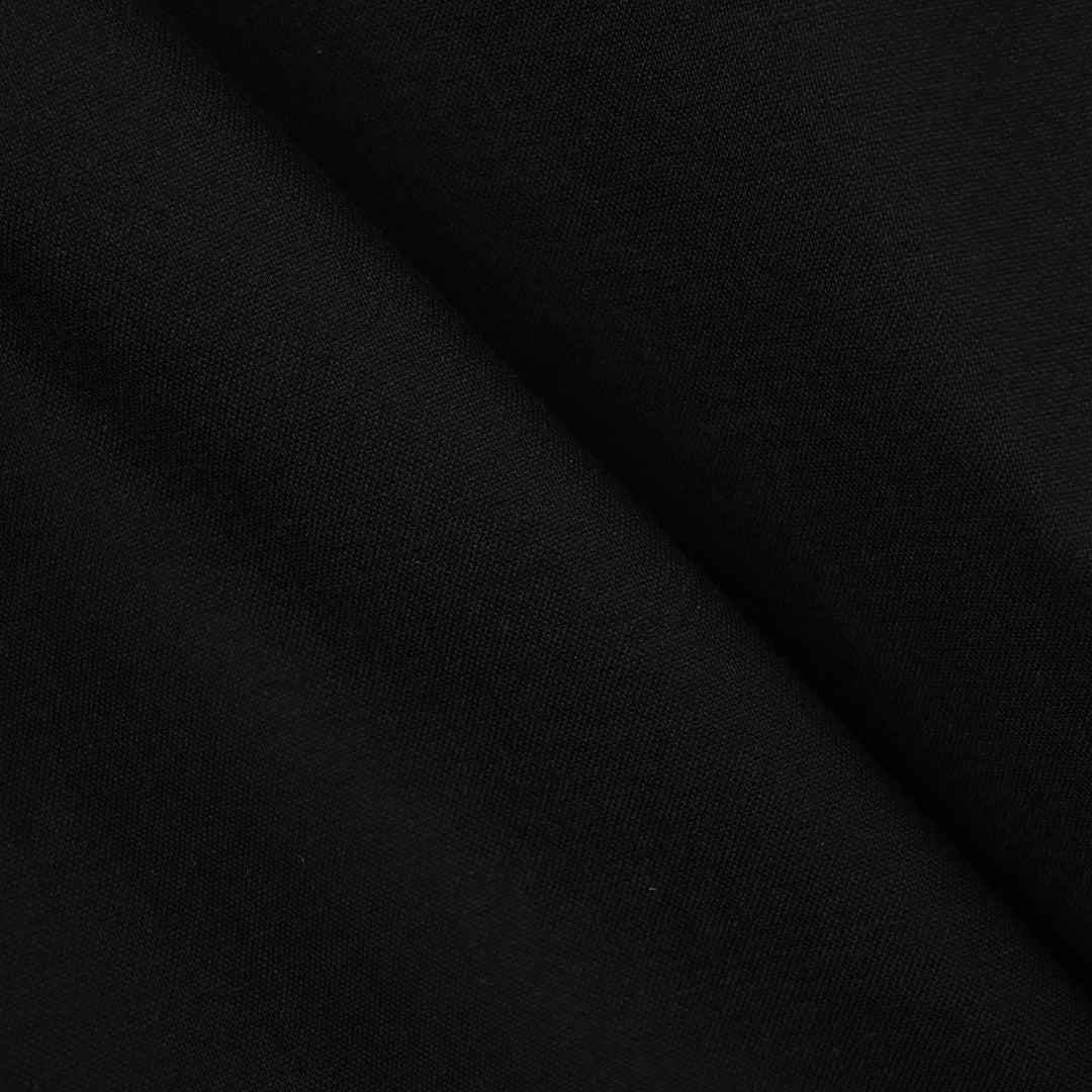 Boys Oxford Shirt F/S (Jet)-BLACK
