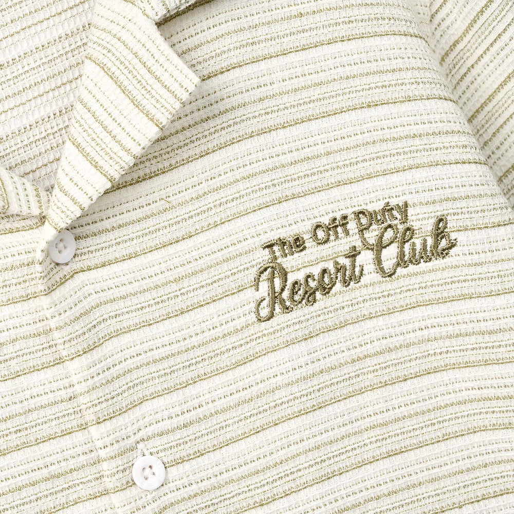 Boys Yarn Dyed Shirt Full Sleeves (Off Duty) - White