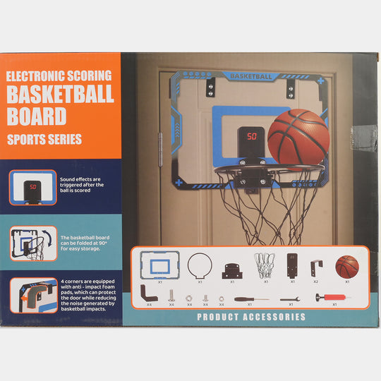 Electronic Scoring Basketball Board Game