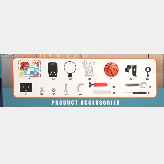 Electronic Scoring Basketball Board Set with LED Lights