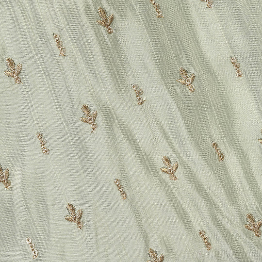 Infant Girls Raw Silk 2Pcs Boondi-Grape.Green