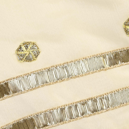 Infant Girls Chiffon 2Pcs Sona-Cream