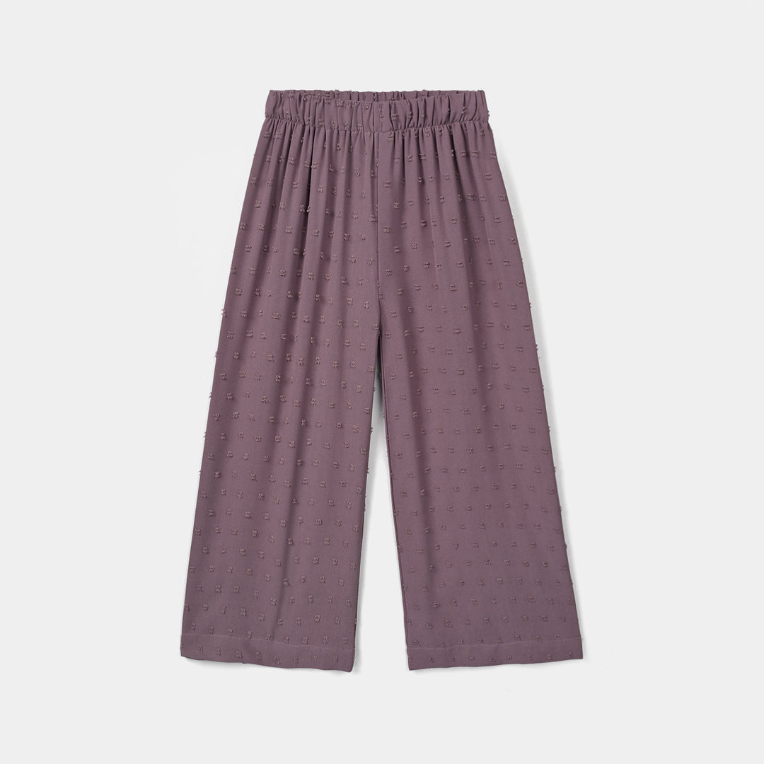 Girls Poly Brochia Co-ord Set Raspberry - Violet