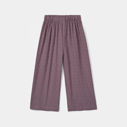 Girls Poly Brochia Co-ord Set Raspberry - Violet