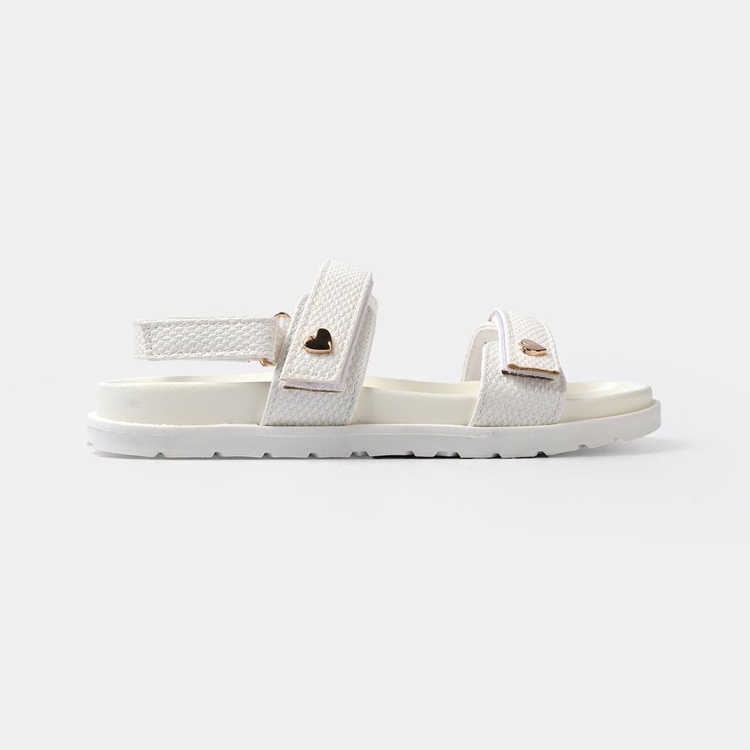 Girls Casual Sandal DRM-6-1-White
