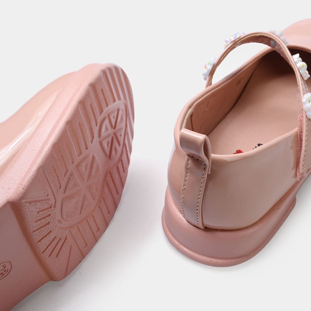 Girls Pumps 186-1-Pink