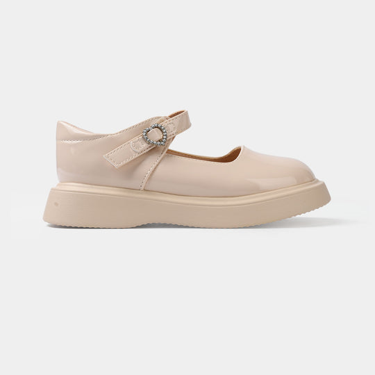 Girls Pumps 187-1-BEIGE