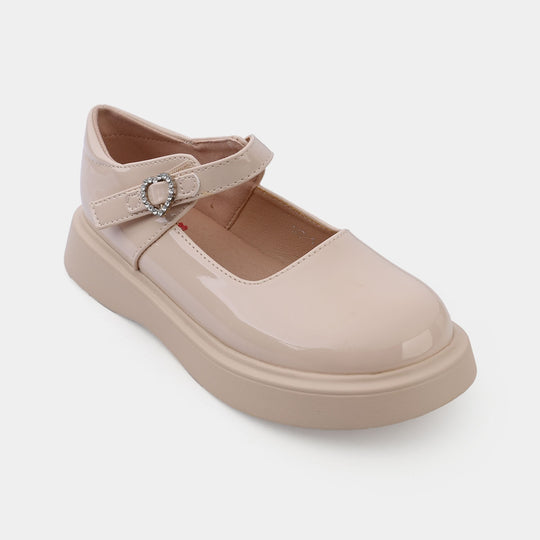 Girls Pumps 187-1-BEIGE