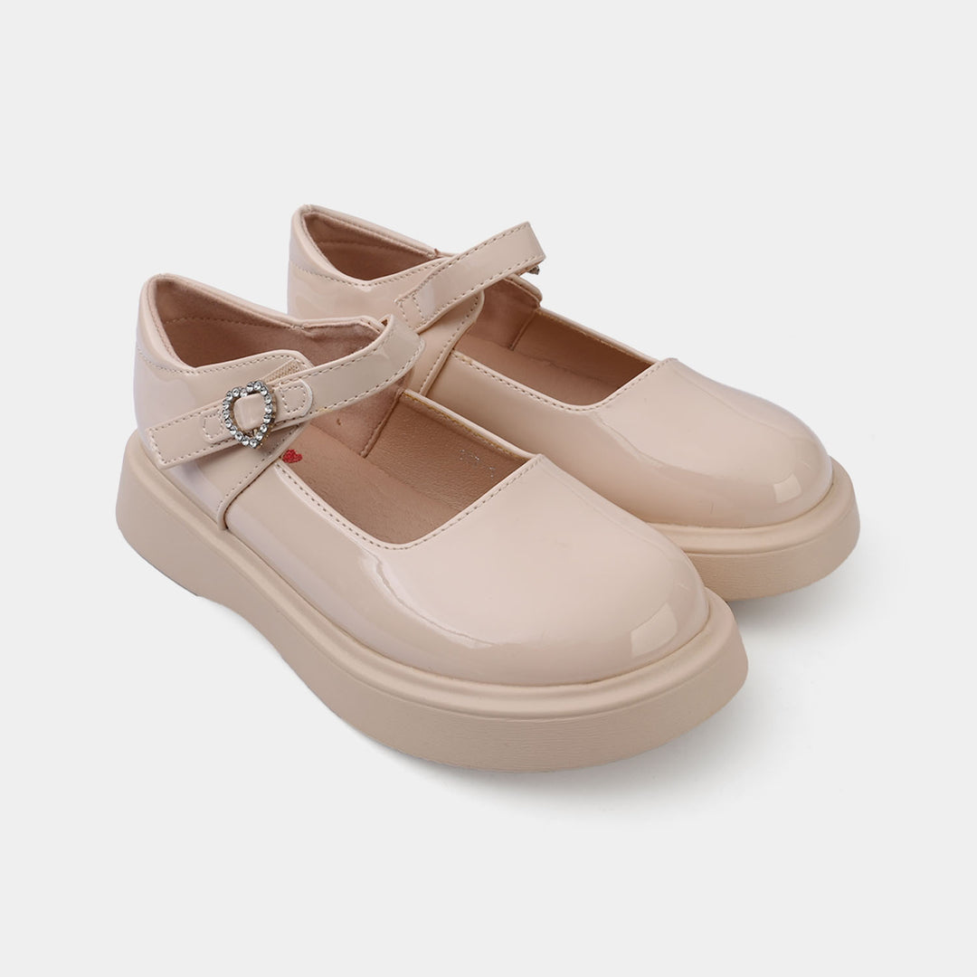 Girls Pumps 187-1-BEIGE