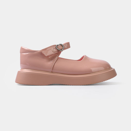 Girls Pumps 187-1-Pink