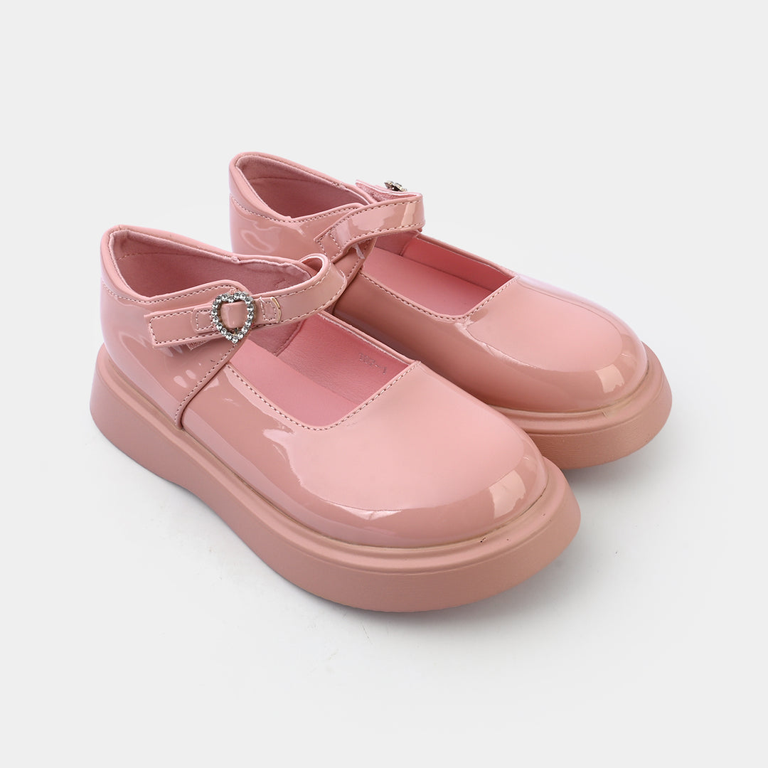Girls Pumps 187-1-Pink