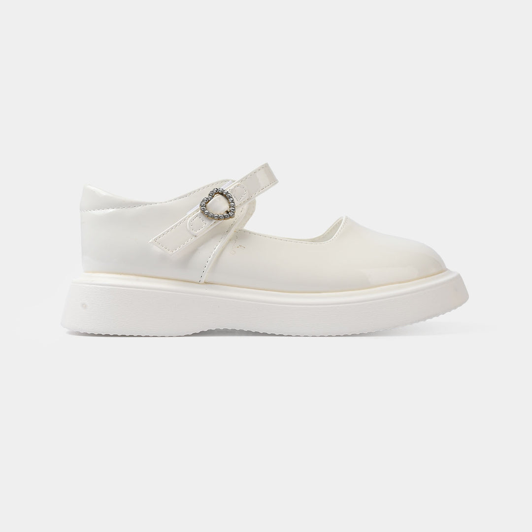Girls Pumps 187-1-White