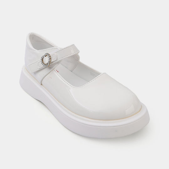 Girls Pumps 187-1-White