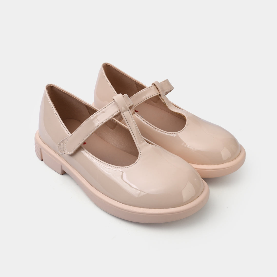 Girls Pumps 187-6-BEIGE