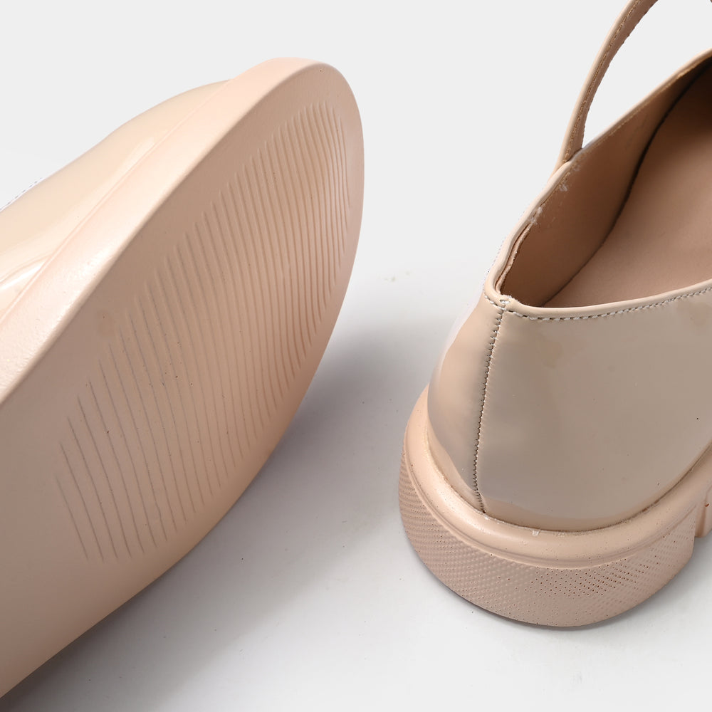 Girls Pumps 187-6-BEIGE