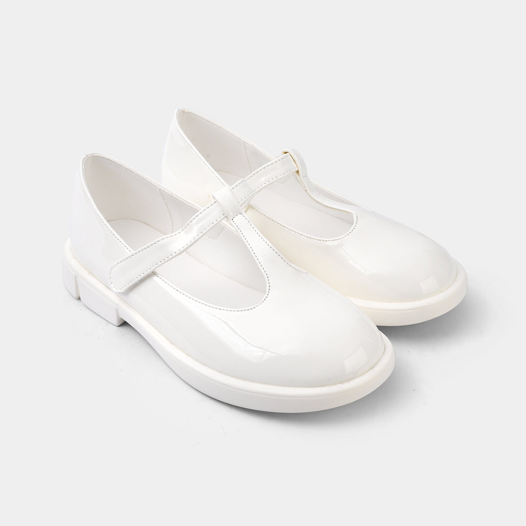 Girls Pumps 187-6-White