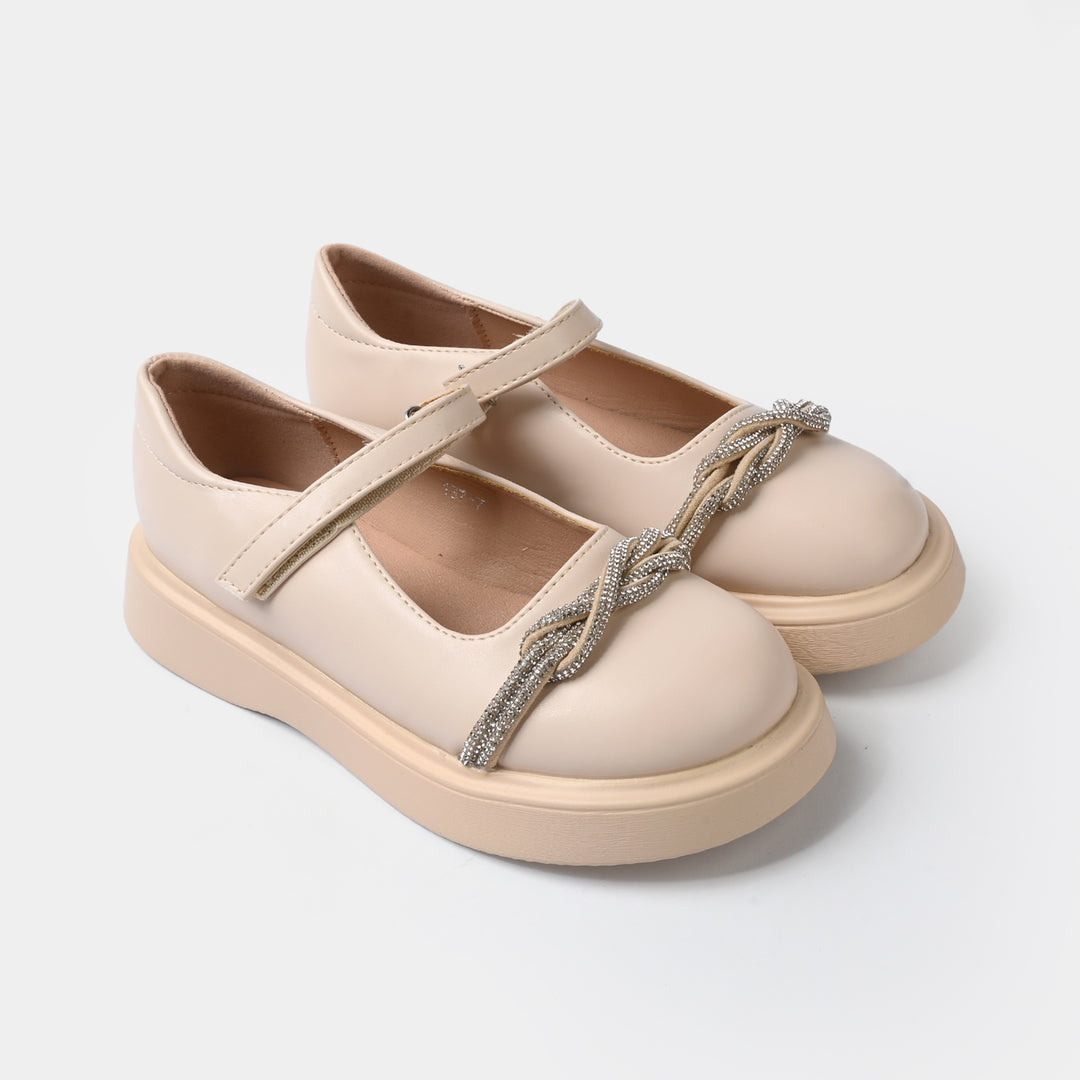 Girls Pumps 187-7-BEIGE