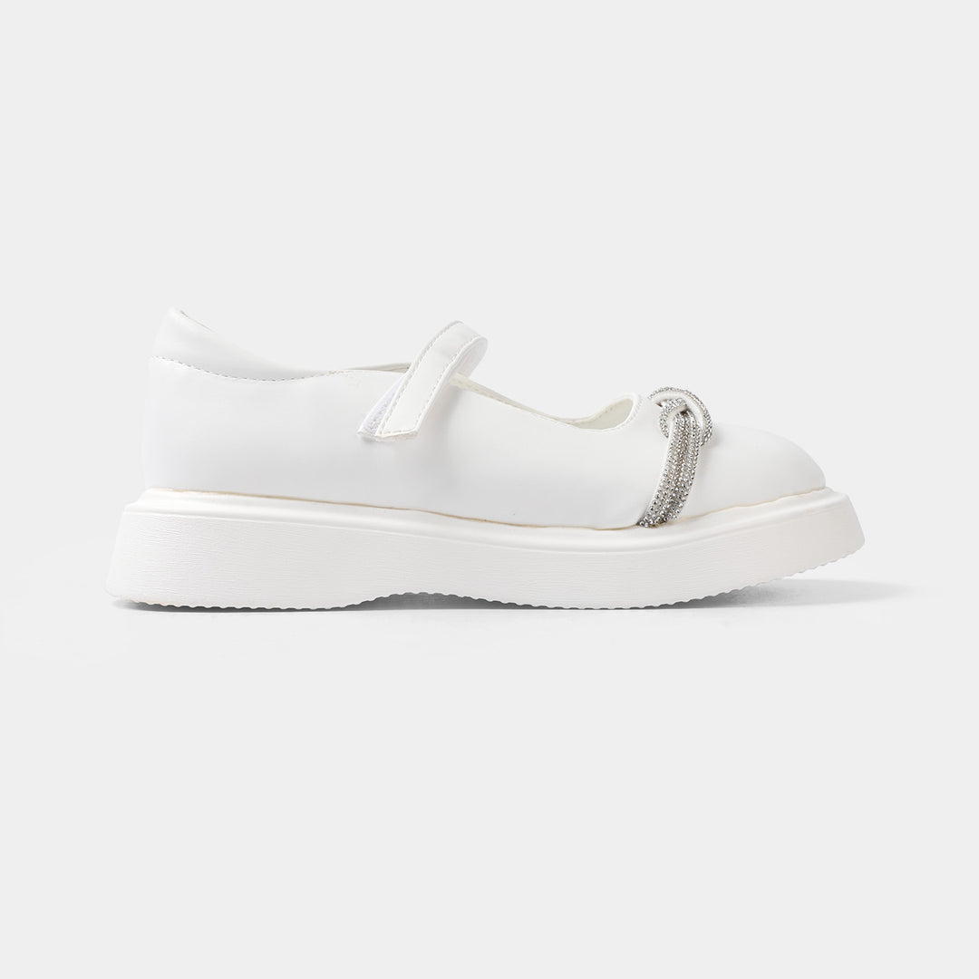 Girls Pumps 187-7-White