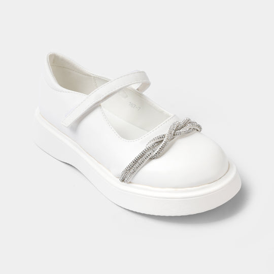 Girls Pumps 187-7-White