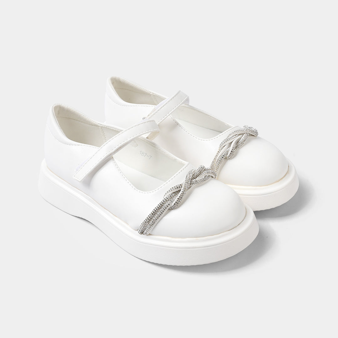 Girls Pumps 187-7-White