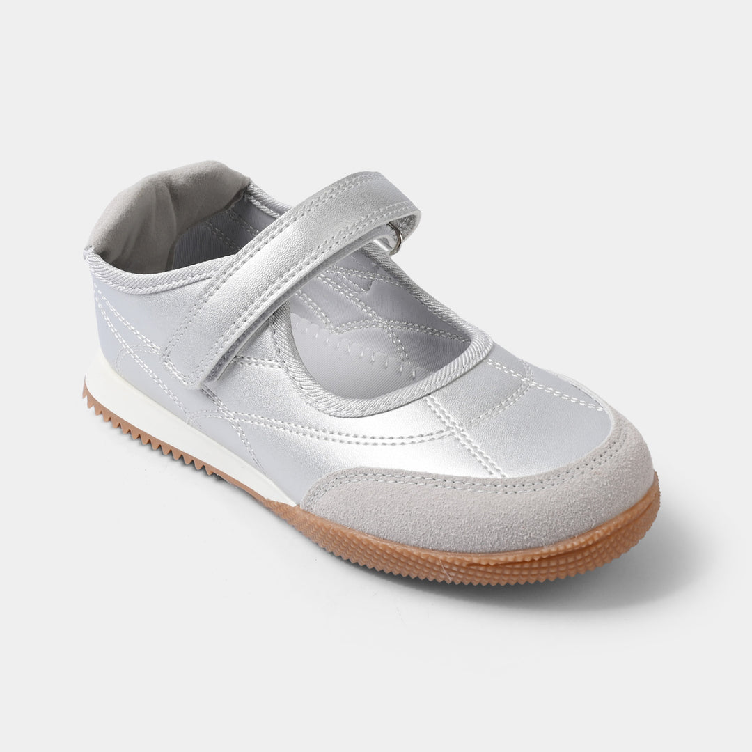Girls Pumps DOR3211-30-SILVER